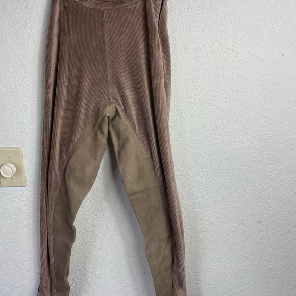 ROMFH Corduroy Lycra Breeches Riding Pants Size 2 - Picture 1 of 6